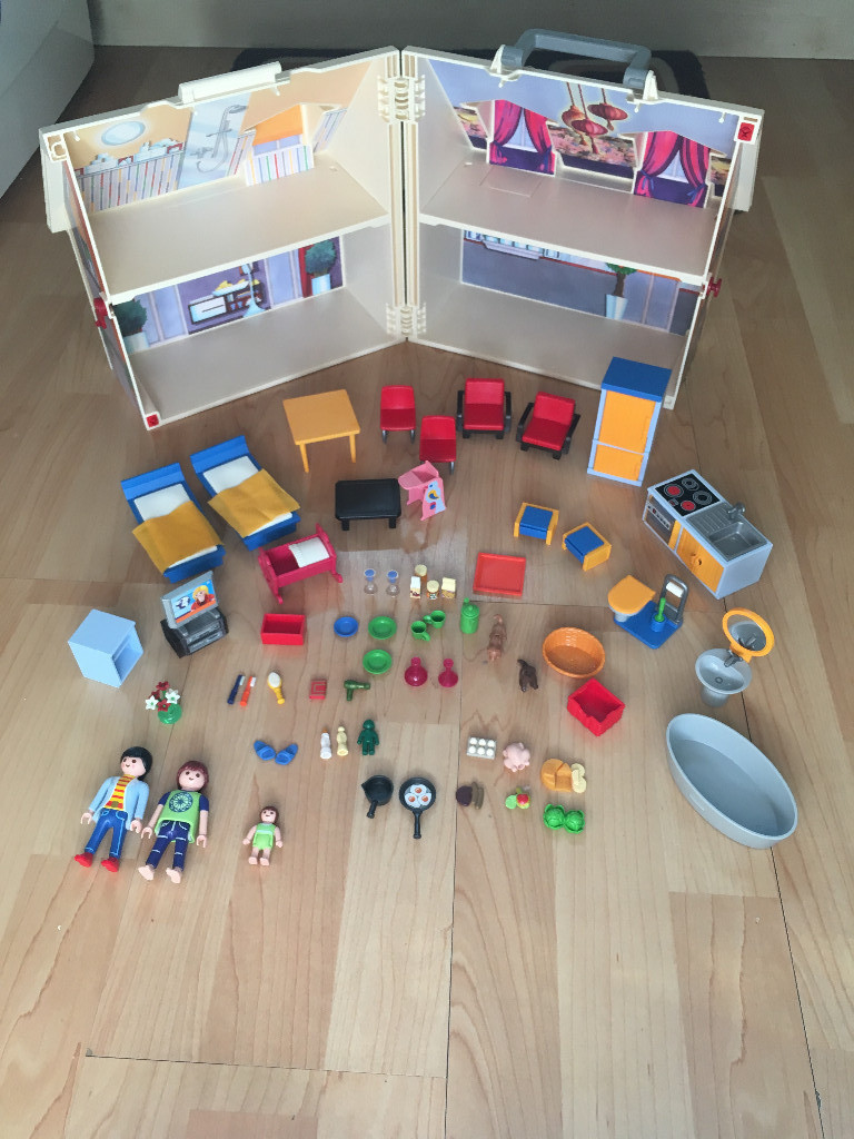 playmobil take along modern doll house